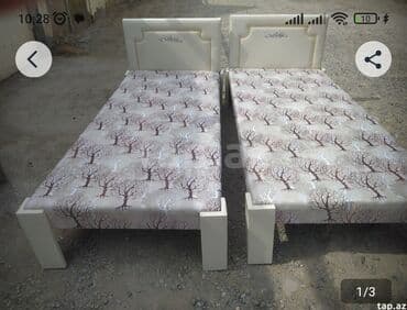 madeyra tek carpayi qiymetleri: Yeni, Təknəfərlik çarpayı, Bazasız, Matrassız, Siyirməsiz, Azərbaycan — 2