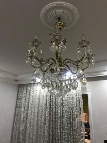 çilçıraqlar: Çılçıraq, 8 lampa, Xrustal — 1