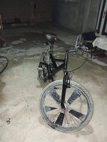 volta vsx: Dağ/şəhər tipli velosiped – tam qara dizayn - Çərçivə: möhkəm metal — 2