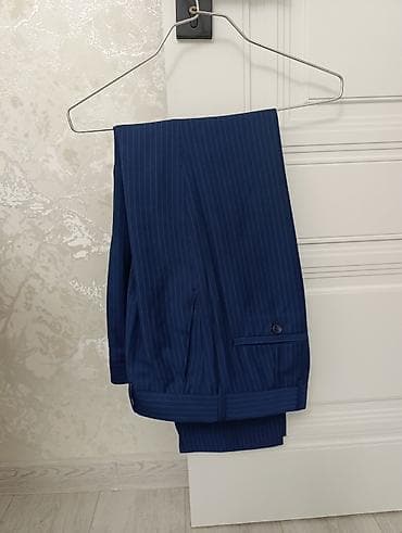 ziyafet geyim: Kostyum, Demisezon, XL, rəng - Göy — 4