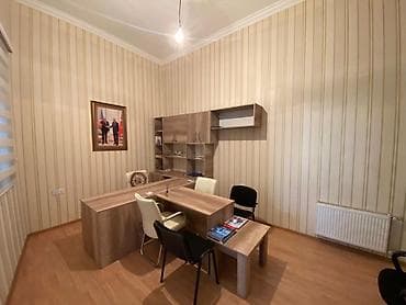 Ofis otağı – tam mebellə - İş üçün hazır otaq: geniş iş masası — 3