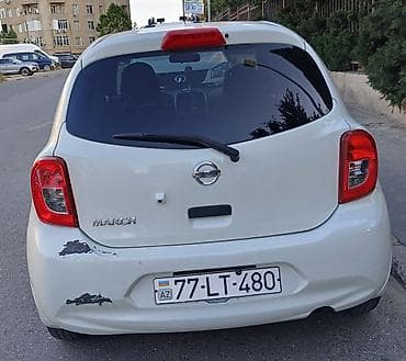 çen: Nissan March: 1.2 l | 2014 il Hetçbek — 2