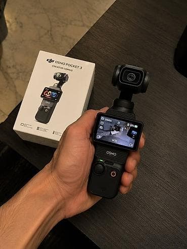 dji mic 2: DJI Osmo Pocket 3 – Creator Combo Kompakt, cib ölçülü stabilizatorlu — 1