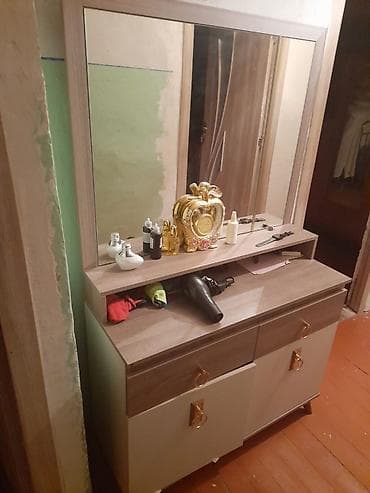 stuldan: Mebel dəsti 1) Qonaq otağı üçün L formalı yumşaq mebel - Bej rəngli — 2