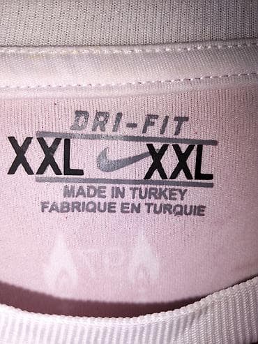 yun şarf: Futbolka, Nike, 2XL, rəng - Qırmızı — 2