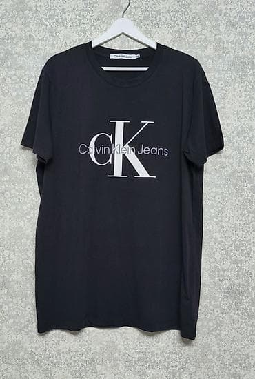 Futbolka, Calvin Klein, XL, rəng - Qara