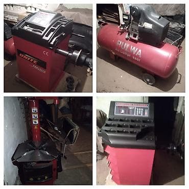 ENDİRİM OLUNDU: Təkər balansrofka aparaturası dəsti. Dəstə daxildir