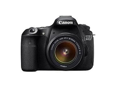 i7 processor: Canon EOS 60D DSLR fotoaparat + EF-S 18-55mm f/3.5-5.6 IS II obyektiv — 1