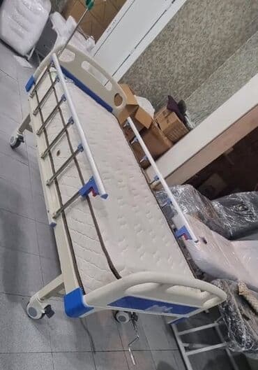 tek adamliq carpayi: Tibbi xəstəxana çarpayısı – mexaniki tənzimlənən Xüsusiyyətlər: - — 3