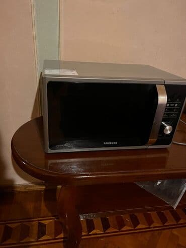 печка сапог: Микроволновка Samsung, Отдельностоящая, С микроволнами, цвет - Серый — 6