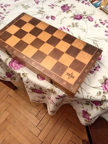 Шлемы: Taxta şahmat dəsti - Material: laklanmış ağacdan hazırlanmış taxta — 4