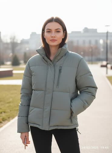 göy rəngli qış üçün kişi gödəkçəsi: Kurtka, Bolonka, Qış, Lc Waikiki, XL — 1