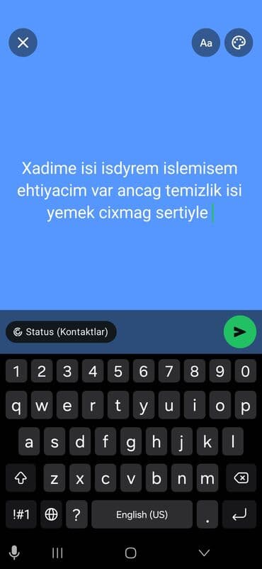 Təlim, kurslar: Xadimə xidməti təklif olunur. Ev və ofislərdə ümumi təmizlik — 1