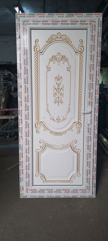 ucuz plastik qapi pencere: Yeni Plastik qapı 80x200 sm Zamok və çərçivə ilə, Zəmanətli, Pulsuz quraşdırma, Pulsuz çatdırılma — 12