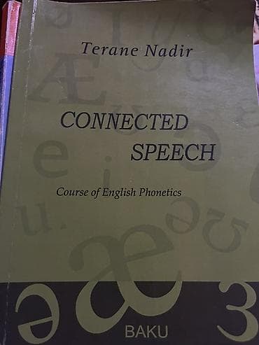 Velosiped ehtiyyat hissələri: Məhsul: “Connected Speech: Course of English Phonetics” – Terane Nadir — 1