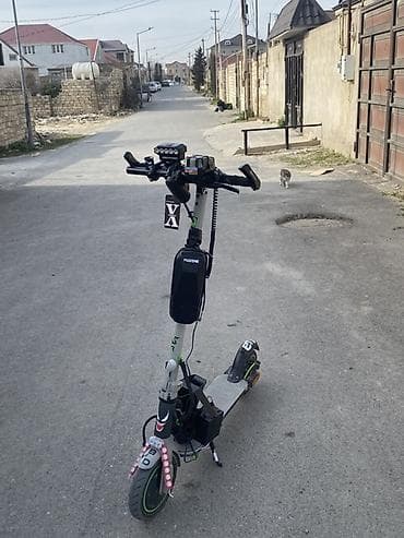 elektrikli scooter 2 el: Qardaş cekpot 20 gundur alinib heççç bir problemi yoxdur arxa teker — 2