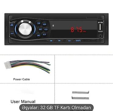 redmi smart pen: Avtomobil üçün maqnitafon USB flash kart sd kart AUX Təzədir — 3