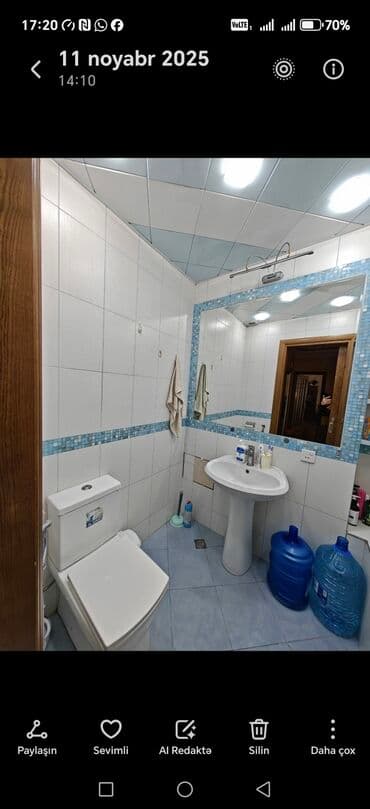 arenda moykalar 2020: Metro İnşaatçılar 50_60_metr məsafədə Qanuni 2_otaq mənzil satılır — 8