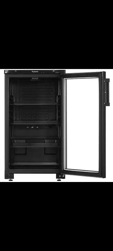 qapi zvanoku: Mini bar Soyuducu Biryusa Model:B-L102 Rusiya istehsalı Reng Qara Şüşə — 1