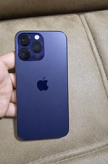 ucuz kompüterlər: IPhone 14 Pro, 256 GB, Deep Purple, Barmaq izi, Simsiz şarj, Face ID — 2