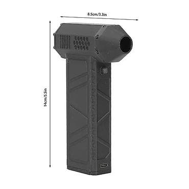 Super Power Turbo Fan – portativ, yüksək güclü hava üfürən — 2