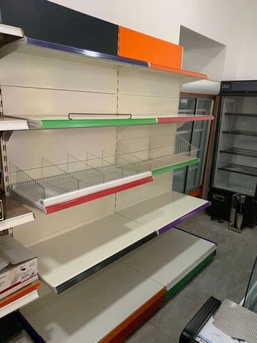 ref vitrin: Vitrin polkalar. Zavod istehsalı. Dərinlik (30sm 40sm 50sm) — 2