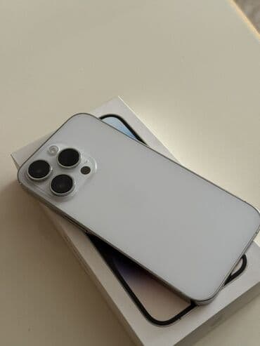 IPhone 14 Pro, 128 GB, Gümüşü, Simsiz şarj, Face ID, Sənədlərlə