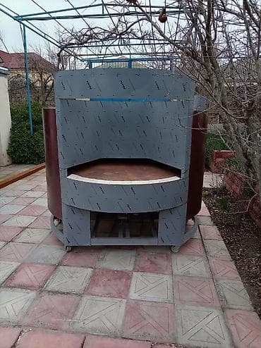 Təndir kürələri: Sənaye tipli dairəvi tandır/sobanın korpusu və avadanlığı - İstifadə — 3