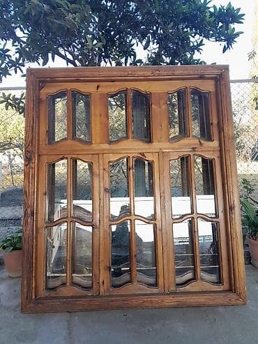 demir qapi ikinci el: Qapı və pəncərələr yaxşı vəziyyətdədir otaq qapı ölçüsü 1.20*2.40 — 2