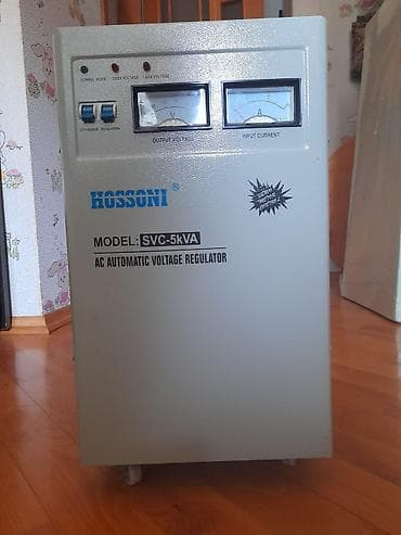 qaz paneli: HOSSONI SVC-5kVA avtomatik gərginlik stabilizatoru - Model: SVC-5kVA — 1