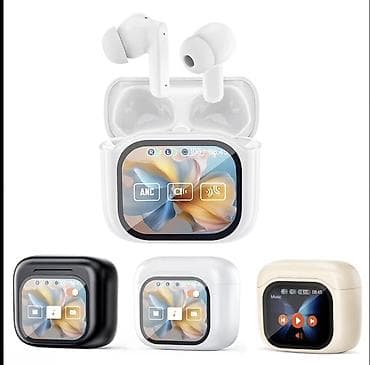 airpods 2 sol: Bluetooth qulaqlıq + ekranlı şarj qutusu - Avtomatik qoşulma: İlk — 3