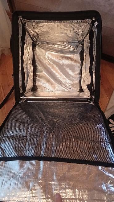 wolt: Wolt çatdırılma çantası (termal, bel çantası tipli) Yenidir — 4