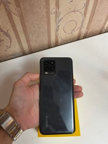 oppo a18 qiymeti: Realme 8, rəng - Qara, İki sim kartlı — 2