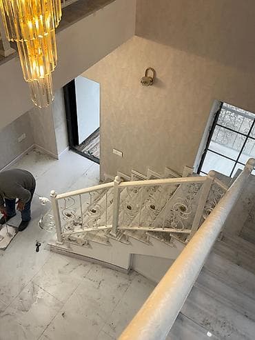 dəmir çən: Dəmir məhəccər – zərif naxışlı, ağ rəngdə - Material: möhkəm — 1