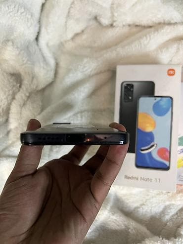 xiaomi redmi pad 2: Redmi Note 11, 128 GB, rəng - Qara, Barmaq izi, Face ID — 8