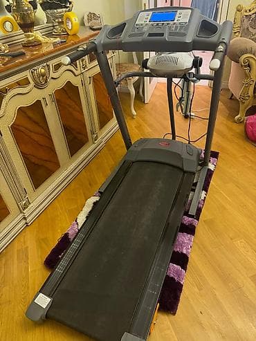 Elektrik qaçış qaçışı (treadmill) – multifunksional Xüsusiyyətlər: -