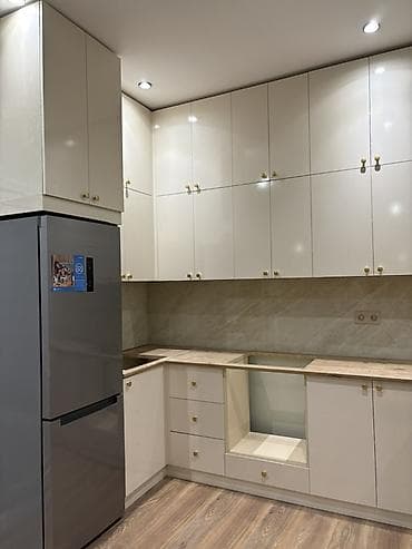 deniz ucun stol stul: Mətbəx mebeli dəsti – klassik və funksional dizayn - Layout: L — 2