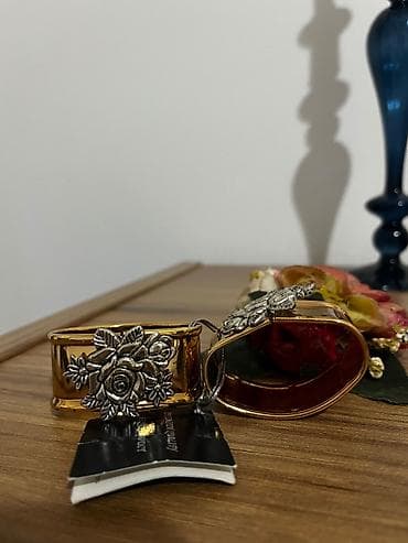 salfet qabı: Gümüş detallı salfet üzükləri – Premium Quality Silver Product - — 2