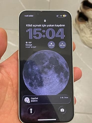 IPhone 13, 128 GB, Ağ, Face ID