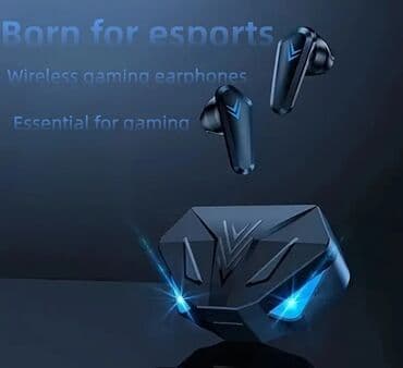 nauşnikler qiymeti: Yeni Simsiz (Bluetooth) Qulaqcıqlar, rəng - Qara — 5