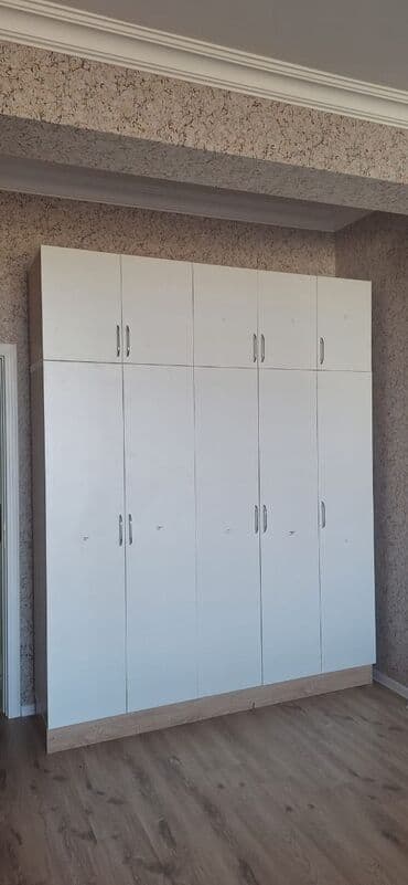 darvaza qapı: Açılan, 6 qapı Düz dolab, Qarderob, paltar dolabı — 1