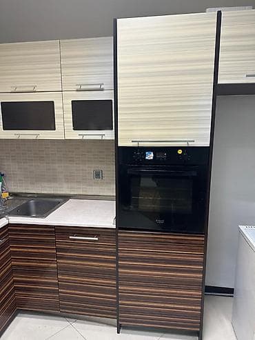 dəmir soba: Mətbəx mebeli texnikasız 300 manat, sobası 200 manat, ust plitəsi 100 — 1