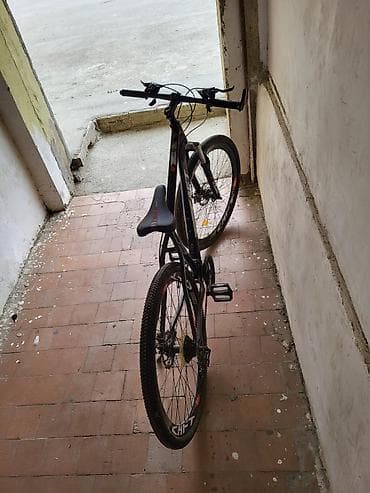 SAFT dağ velosipedi - Çərçivə: yüngül alüminium alaşımlı, idman tipli