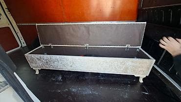 kral mebel: Pufik oturacaq, Vеlur parça — 2