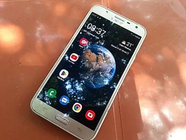 iphone 7 mini: Samsung Galaxy J7 2018, 16 GB, rəng - Qızılı, Düyməli, Sensor, İki sim kartlı — 1