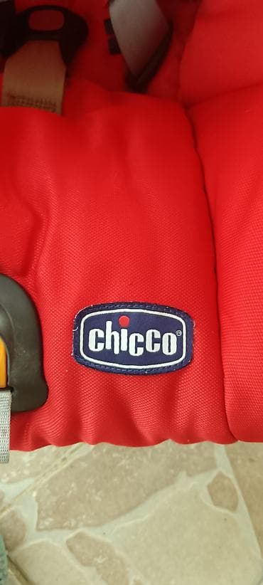 usag maneji: Chicco avtomobil beşik-kreslosu (infant car seat) - Rəng: qırmızı - — 4