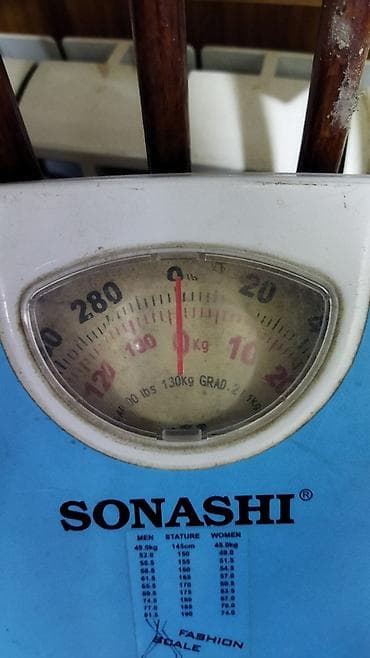 Ütülər və buxarlayıcılar: Məhsul: SONASHI mexaniki bədən çəkisi - Analoq göstərici pəncərəsi — 2