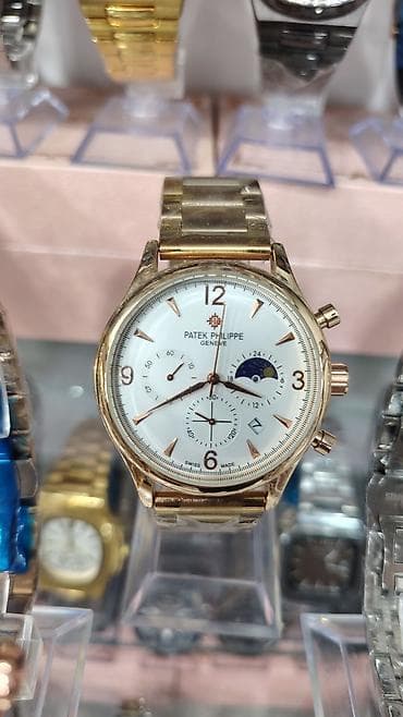 Qol saatları və aksesuarlar: Patek Philippe dizaynlı qol saatı Xüsusiyyətlər: - Korpus: polad və — 5