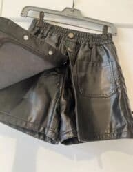 dəridən qadın ətəkləri: Midi Ətək, Dəri, L, XL — 11