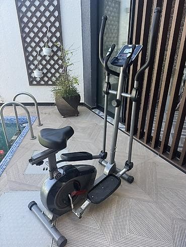 BodyFit 2-in-1 ellips və velotrenajor Xüsusiyyətlər: - 2-in-1 dizayn